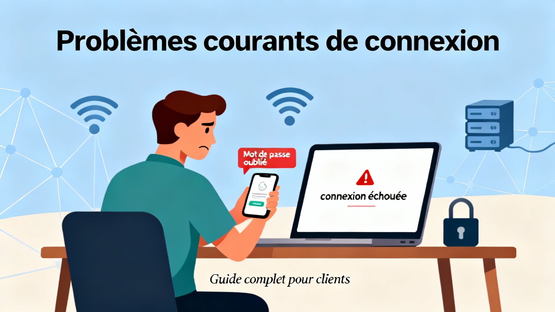 Problèmes courants de connexion