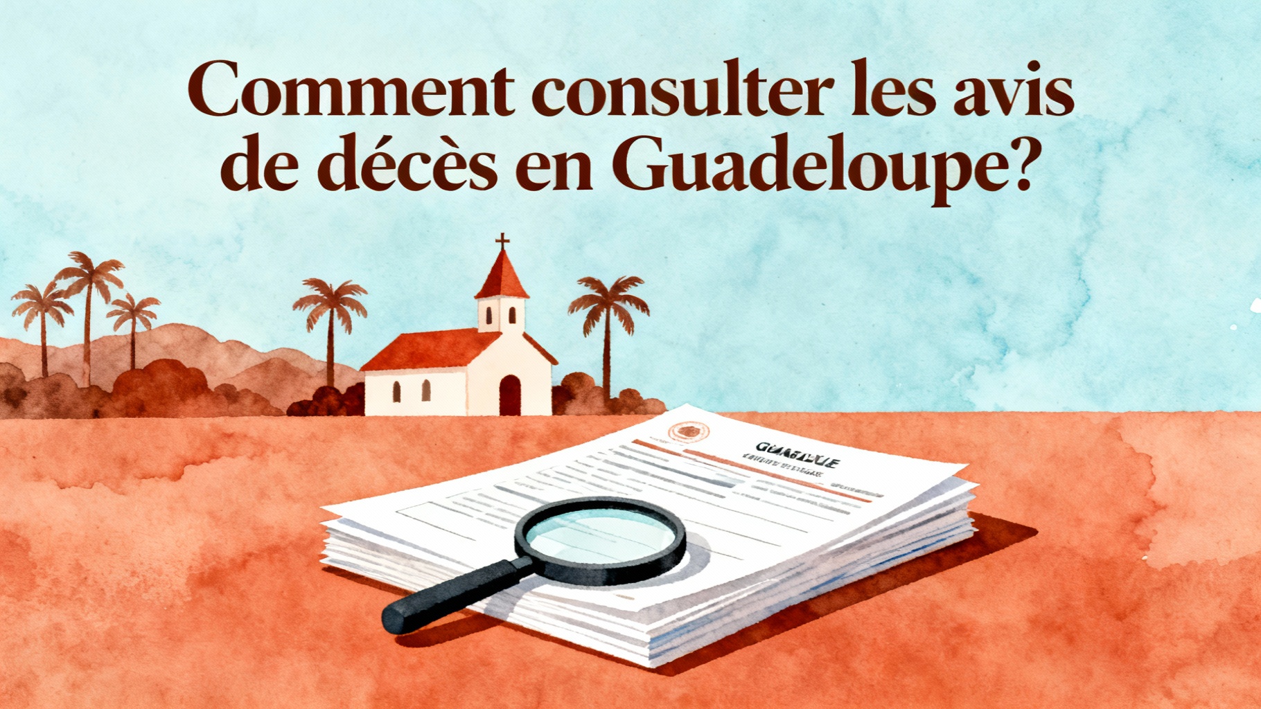Comment consulter les avis de décès en Guadeloupe ?