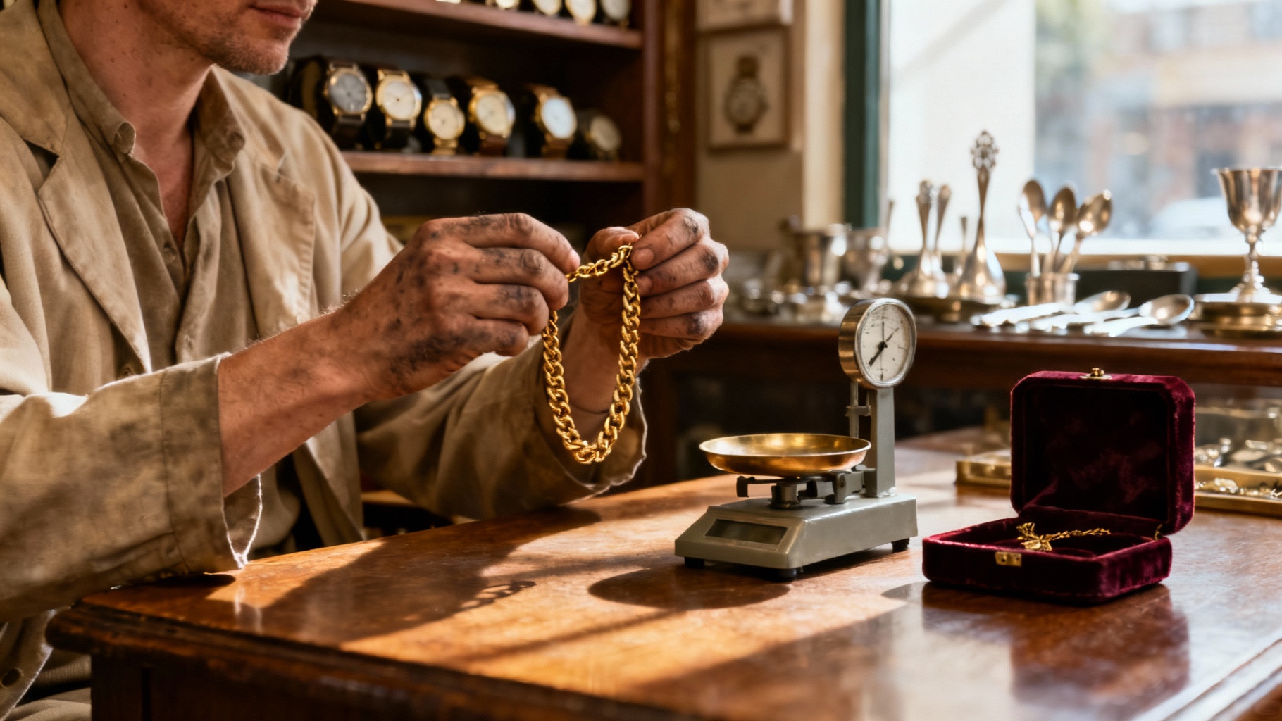 Quel est le prix de l'or pour vos vieux bijoux ?