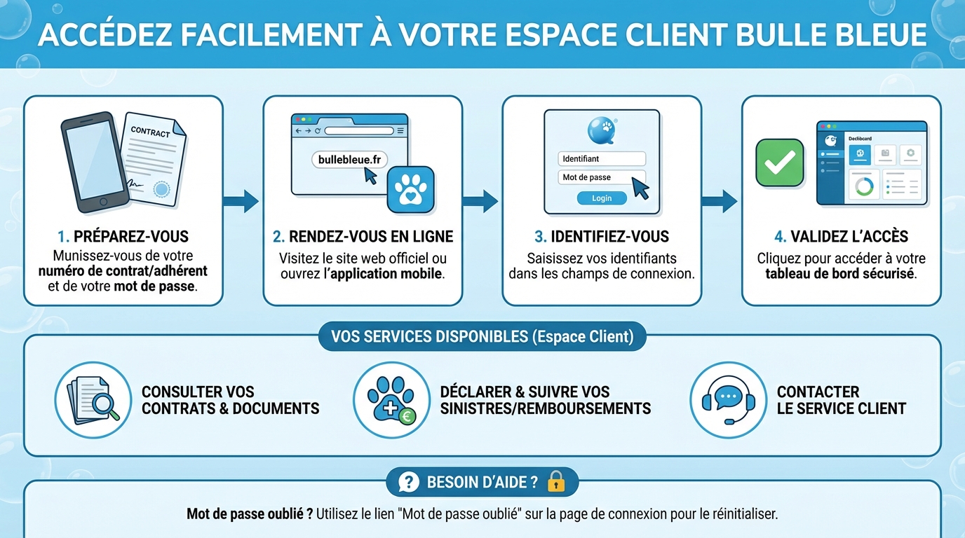 Comment se connecter à votre espace client ?