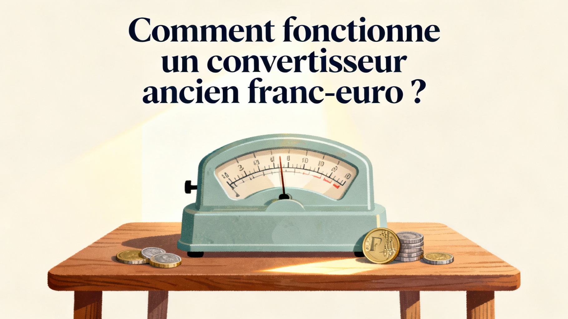 Comment fonctionne un convertisseur ancien franc-euro ?