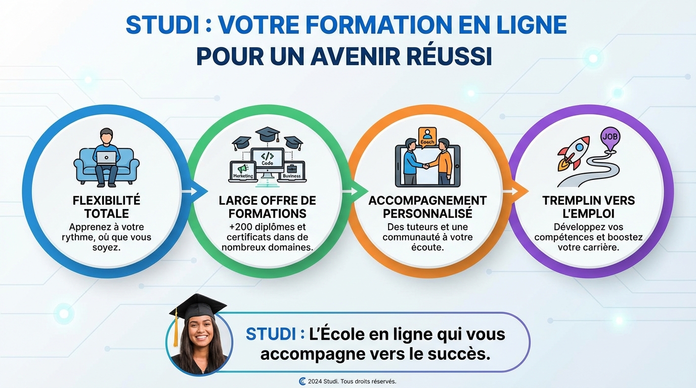 Les avantages de la formation en ligne