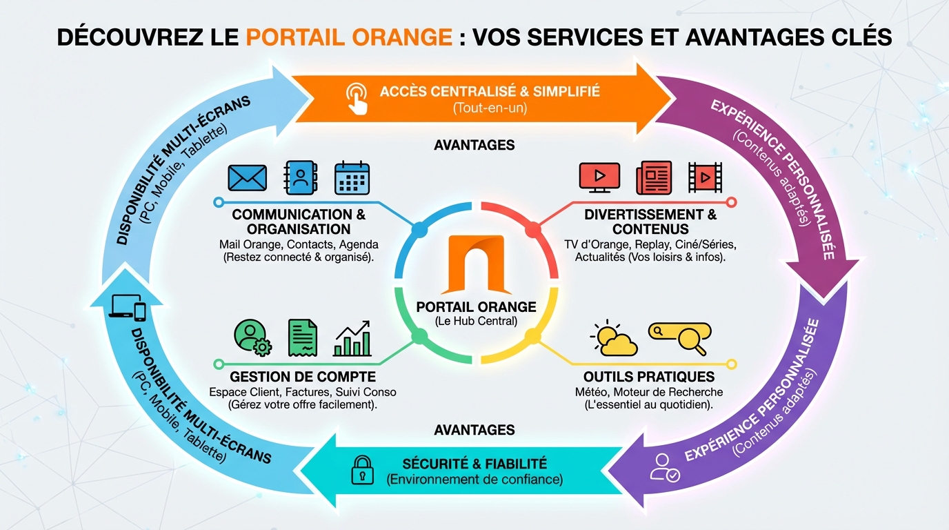 Les services offerts par le portail Orange