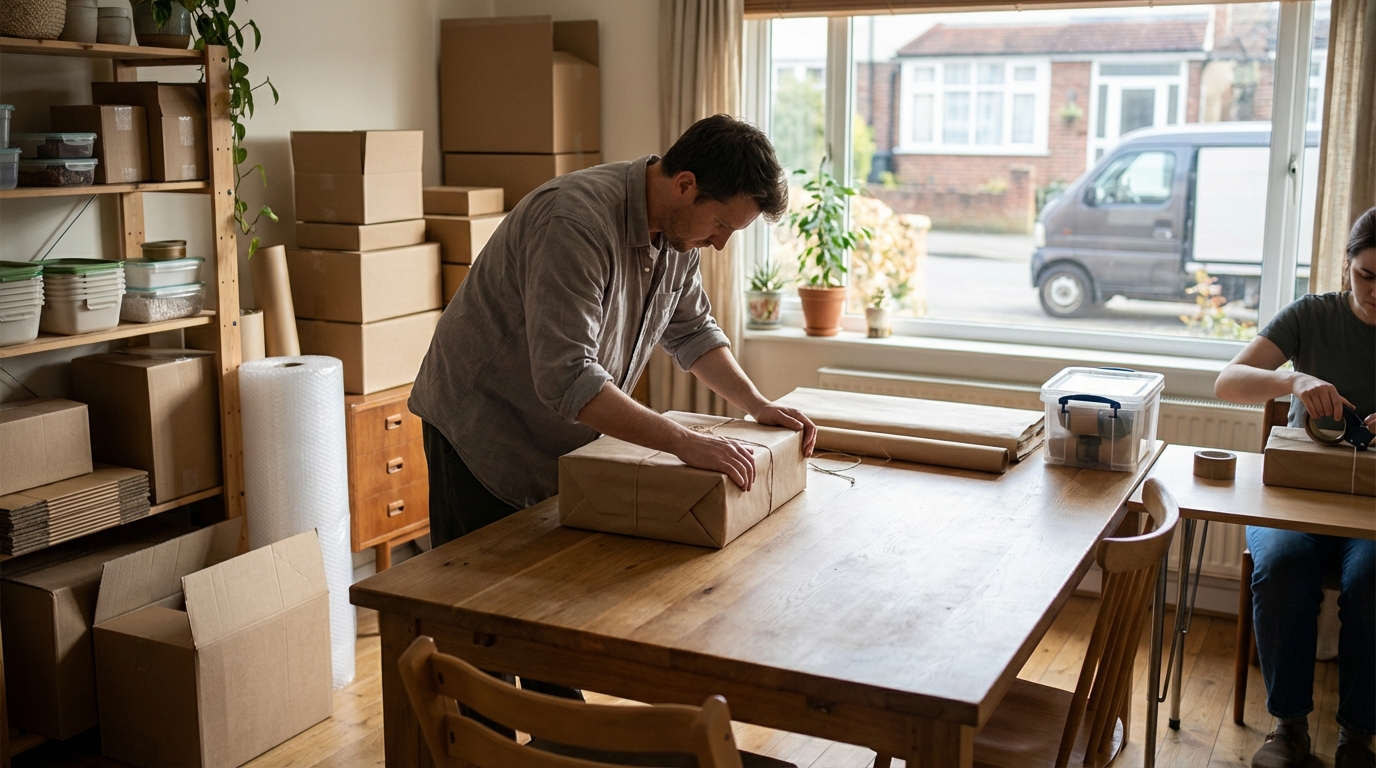 Découvrez les entreprises qui proposent de l'emballage à domicile
