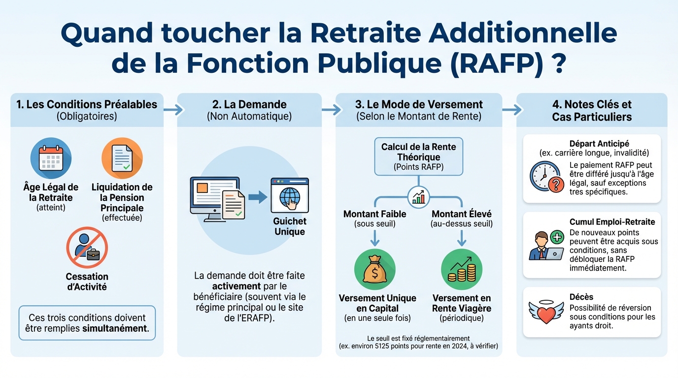 Comment faire une demande de retraite additionnelle ?