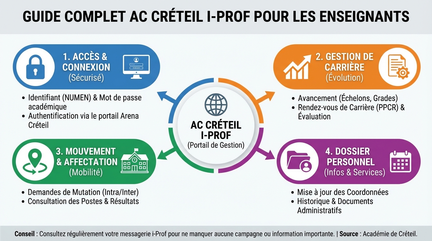 Les services proposés par IProf