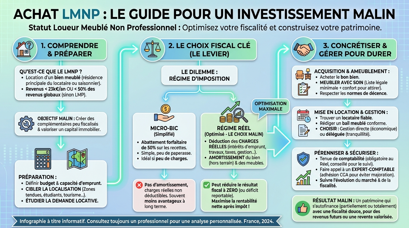 Comment réussir son achat LMNP ?