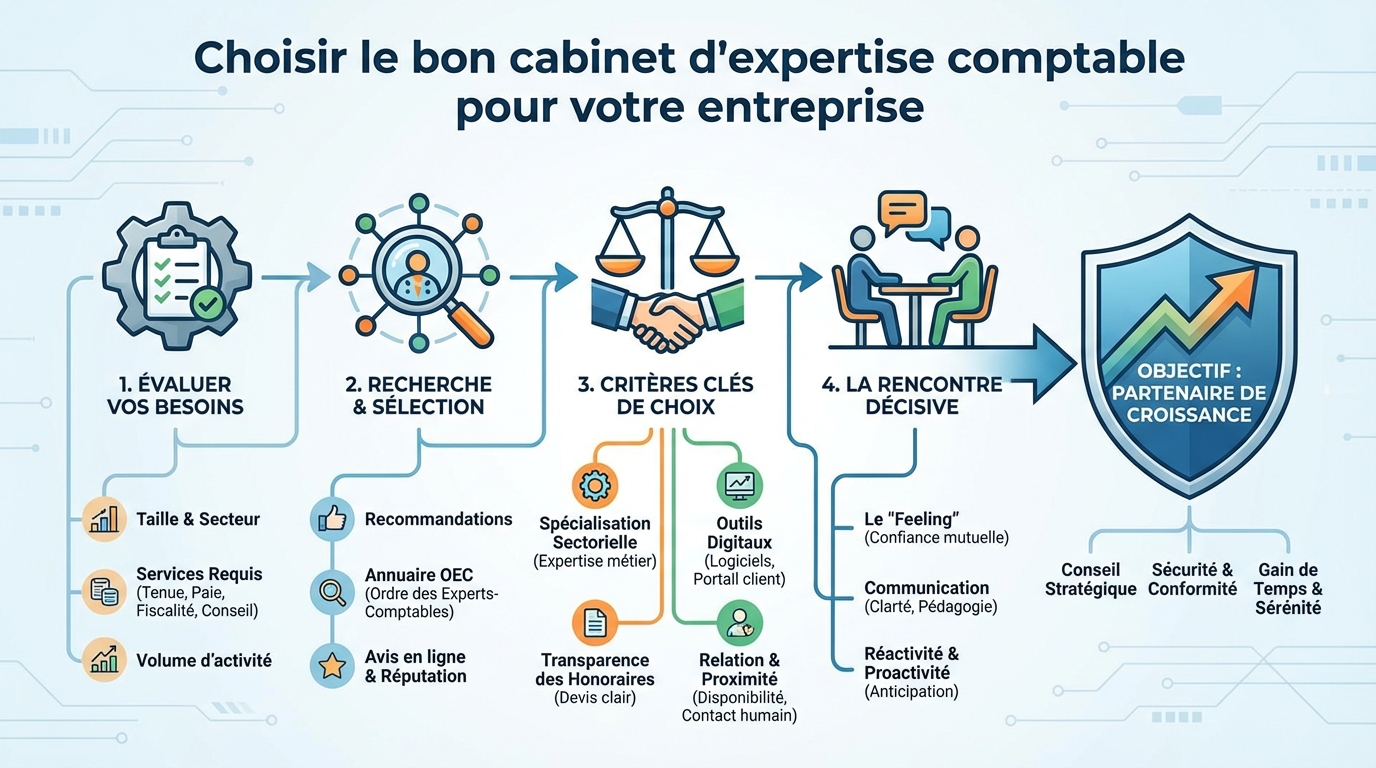Pourquoi choisir un cabinet d'expertise comptable ?