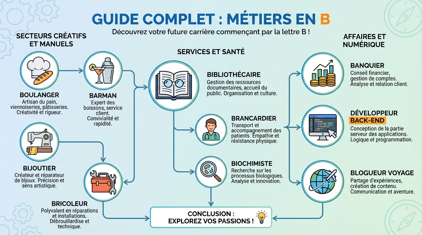 Liste des métiers en B