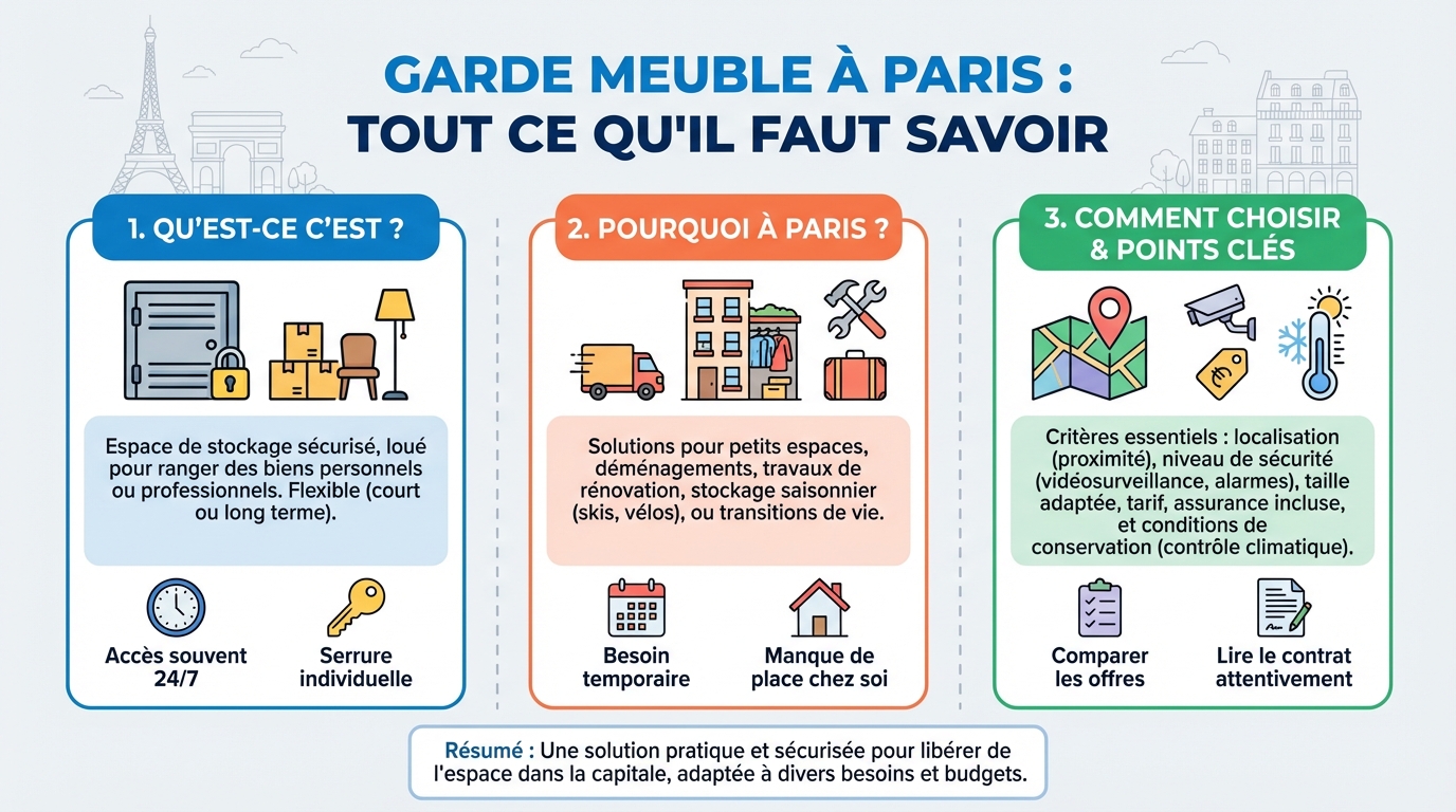 Comment choisir le bon garde meuble ?