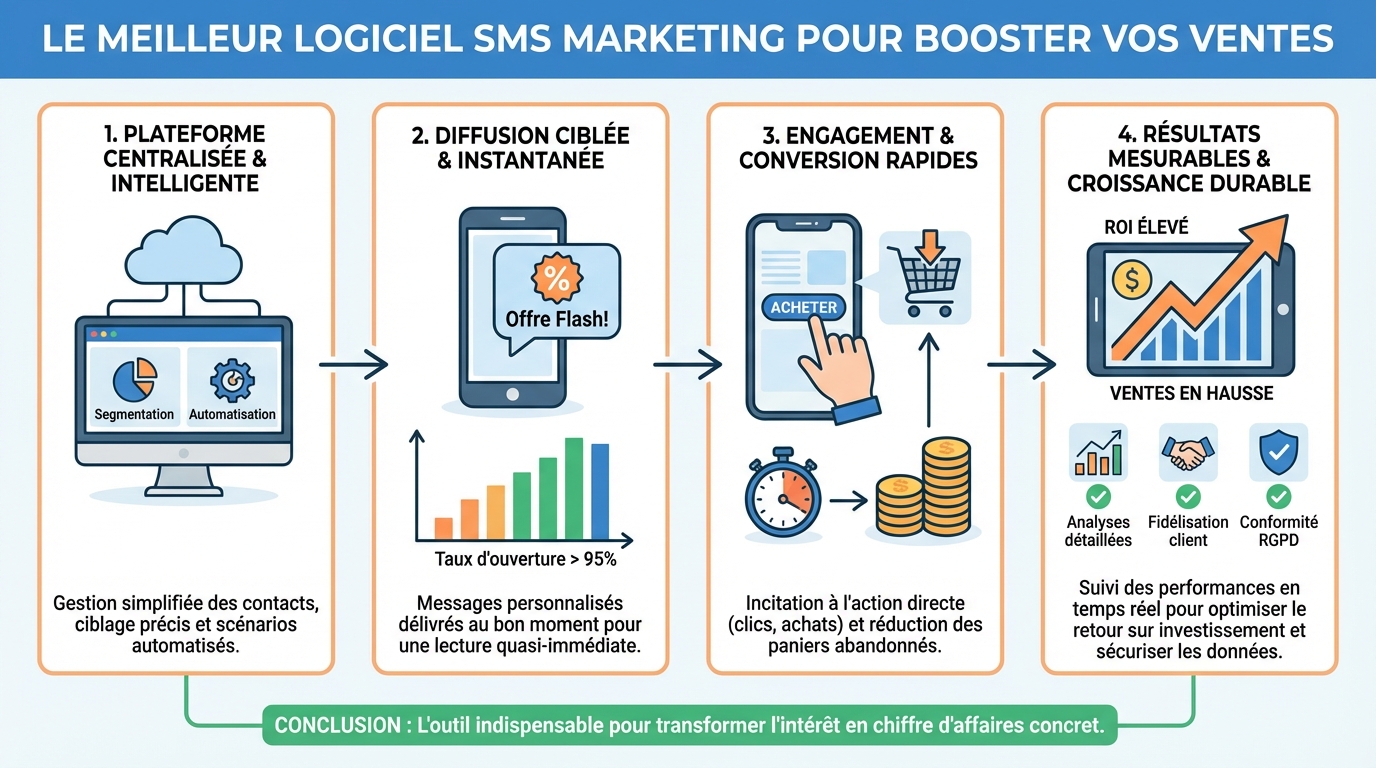 Comparatif des meilleurs logiciels SMS marketing