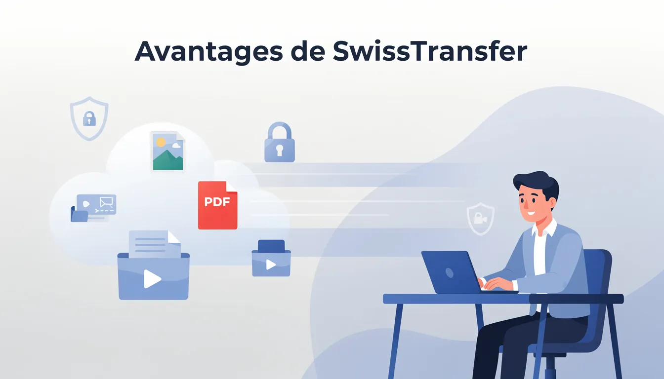 Avantages de SwissTransfer