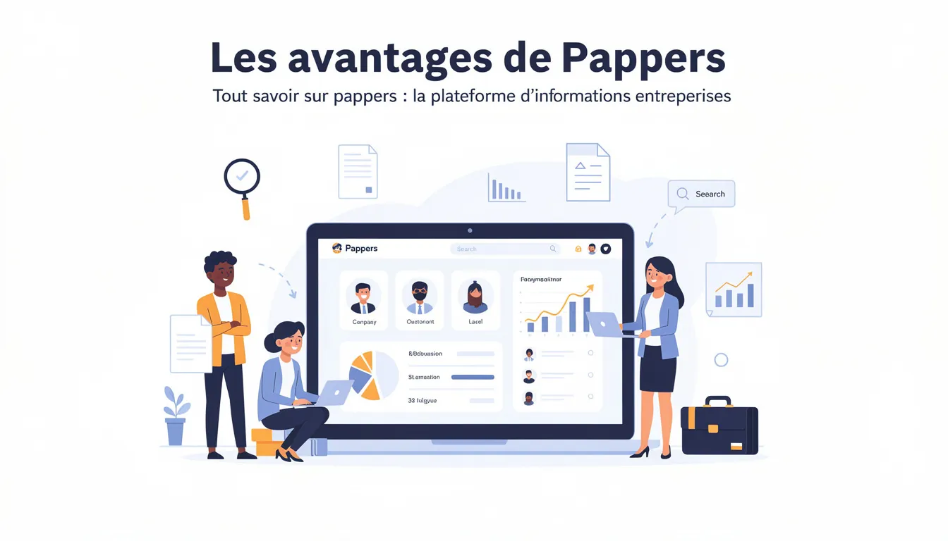 Tout savoir sur pappers : la plateforme d'informations entreprises 1 Les avantages de Pappers